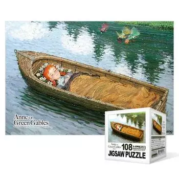 Пазл из 108 элементов - Принцесса Анна из Зелёных Мезонинов и Лили (Мини), популярная корейская головоломка