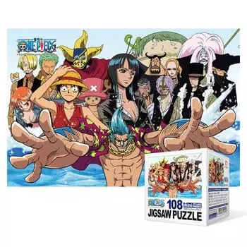 Пазл из 108 частей / One Piece - CP9 (Мини) 108 деталей Анимация персонажей Мультфильм, популярный корейский пазл