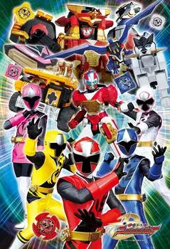 Пазл из 108 частей Shuriken Sentai Ninninger Shuriken Change Large Piece (26x38см)