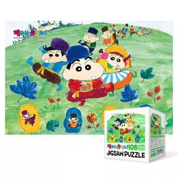 Пазл из 108 деталей - Crayon Shin-chan Cossack Festival (мини), популярная корейская головоломка