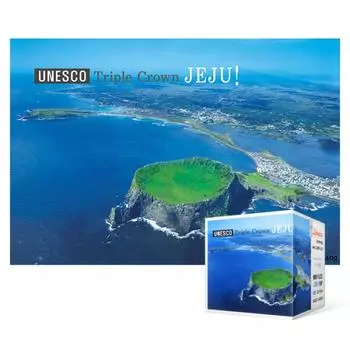 Пазл из 108 деталей / Jeju Seongsan Ilchulbong (мини), популярная корейская головоломка