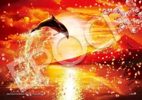 Пазл из 108 деталей Lassen Spectacle Fuji~Путешествие по миру~ (18,2x25,7см)