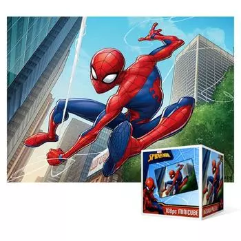 Пазл из 108 деталей - Marvel Spider-Man (мини), популярная корейская головоломка