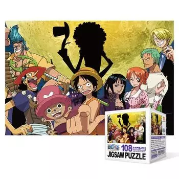 Пазл из 108 деталей / One Piece - Thriller Bark (Мини) 108 деталей Анимация персонажей Мультфильм, популярный корейский пазл