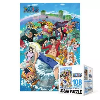 Пазл из 108 деталей / One Piece - Водный мир (Мини), популярная корейская головоломка