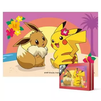 Пазл из 108 деталей - Pokemon Aloha (мини-фоторамка), популярная корейская головоломка