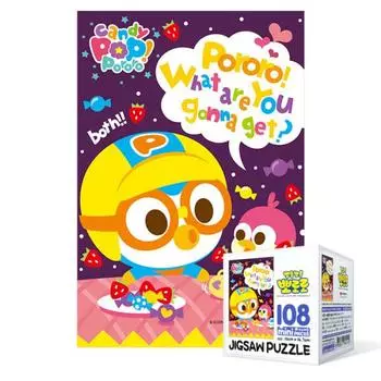 Пазл из 108 деталей - Pororo Spilled Milk (Мини), популярная корейская головоломка
