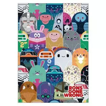 Пазл из 108 деталей Ron My PonkotsuBot (18,2x25,7см)