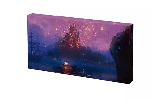 Пазл из 120 деталей Disney Princess Castle -Rapunzel- [Головоломка на холсте] 2304-17