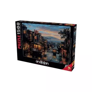 Пазл из 1500 деталей / Улицы Сан-Франциско — Код:4531