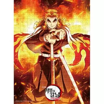 Пазл из 150 элементов - Demon Slayer Rengoku, популярная корейская головоломка