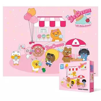 Пазл из 150 элементов - Kakao Friends Ice Cream Time, популярная корейская головоломка