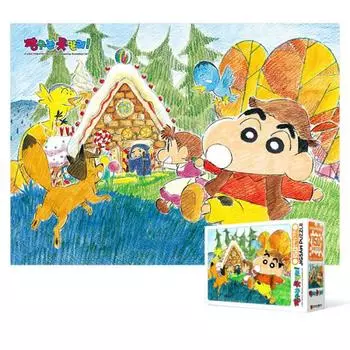 Пазл из 150 деталей - Crayon Shin-chan Cookie House, популярная корейская головоломка