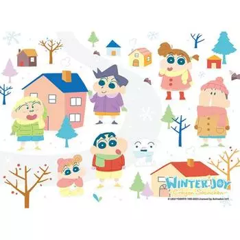 Пазл из 150 деталей - Crayon Shin-chan, прогулка по окрестностям, популярная корейская головоломка