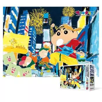Пазл из 150 деталей - Crayon Shin-chan едет в Нью-Йорк, популярная корейская головоломка