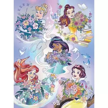 Пазл из 150 деталей - Disney Rainbow Princess, популярная корейская головоломка