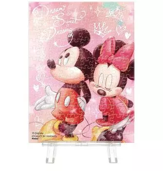 Пазл из 150 деталей Disney Yume kawaii Paris -Mickey & Minnie- [Petit Clear]