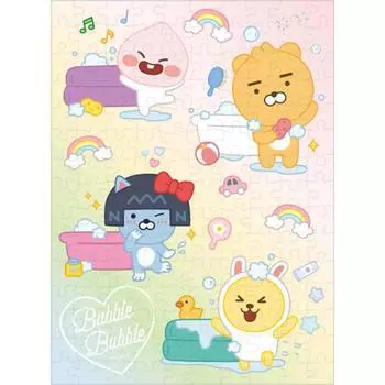Пазл из 150 деталей - Игра в ванну с пузырьками Kakao Friends, популярная корейская головоломка