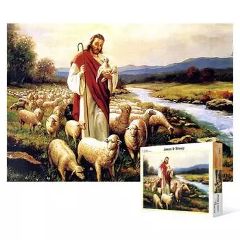 Пазл из 150 деталей - Иисус-Пастух 2, популярная корейская головоломка