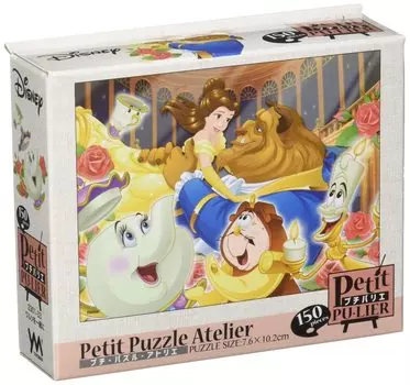 Пазл из 150 деталей Красавица и Чудовище Вальсируют Вместе [Petit Palier]