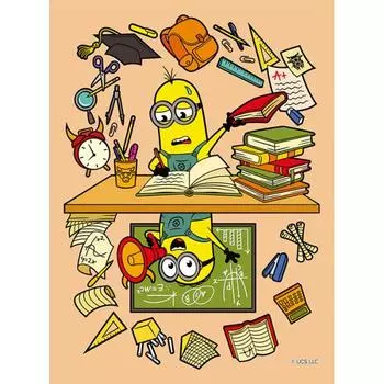 Пазл из 150 деталей - Minions Study Time, популярная корейская головоломка