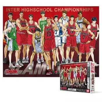 Пазл из 150 деталей / Slam Dunk - Championship [210x285 мм] [Haksan] [HS150-168] [Пазл с персонажами/анимацией] [Рамка-пазл], популярная корейская головоломка