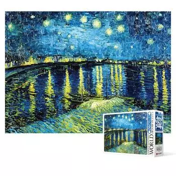 Пазл из 150 деталей - Звездная ночь на Роне, популярная корейская головоломка