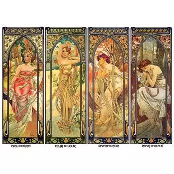 Пазл из 2000 элементов - Four Seasons, популярная корейская головоломка