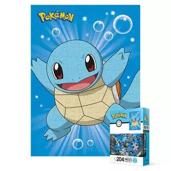 Пазл из 204 деталей - Pokemon Squirtle (Мини), популярная корейская головоломка