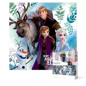 Пазл из 240 деталей - Frozen 2 Hidden World (Мини), популярная корейская головоломка