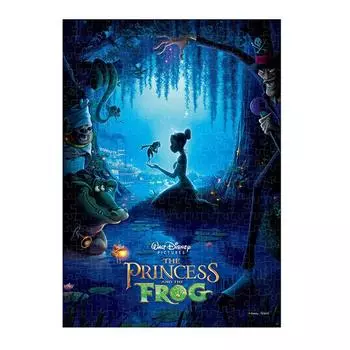 Пазл из 266 деталей Disney Princess and the Magic Kiss Tight Series [Витражное искусство] (18,2x25,7см)
