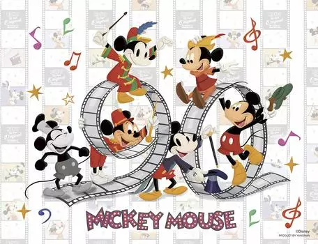 Пазл из 300 элементов Disney 90th Anniversary Mickey Mouse 90th Anniversary 2 [Petit Light] (16,5x21,5см)