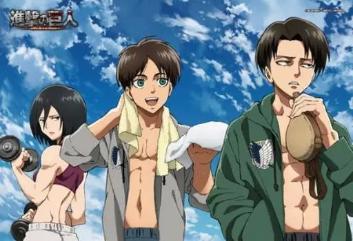 Пазл из 300 деталей Атака титанов One Breath (26x38см)