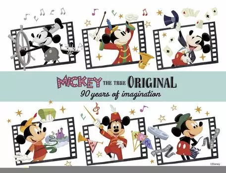 Пазл из 300 деталей Disney 90th Anniversary True Original 2 [Petit Light] (16,5x21,5см)