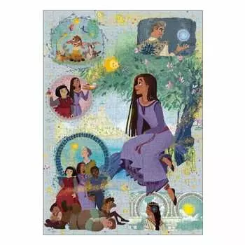 Пазл из 300 деталей Disney Kingdom, где сбываются желания (ЖЕЛАНИЕ) (30,5x43см)