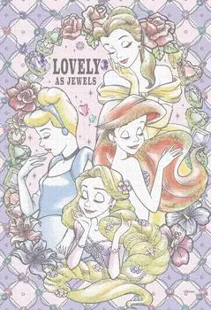 Пазл из 300 деталей Disney Lovely as Jewels [Украшение головоломки] (26x38см)