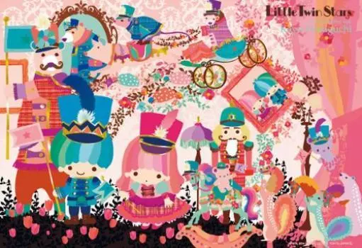 Пазл из 300 деталей Little Twin Star Kiki and Lala Nutcracker (26x38см)