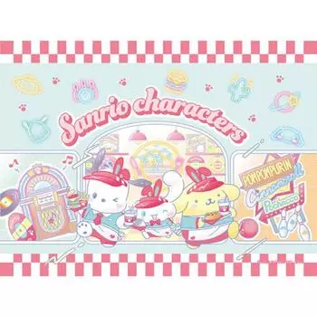 Пазл из 300 деталей - Sanrio Fast Food, популярная корейская головоломка