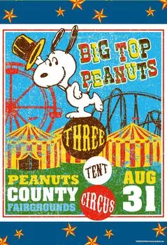 Пазл из 300 деталей Snoopy Circus (26x38см)