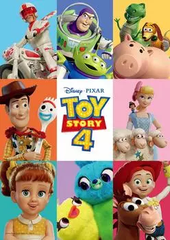 Пазл из 300 деталей TOY STORY4 Новые друзья (30,5x43см)