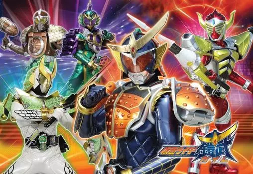Пазл из 40 деталей для детей Kamen Rider Gaim Jigsaw Puzzle Transform! Детский