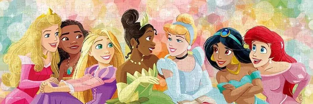 Пазл из 456 деталей Disney Ultimate Princess Celebration Tight Series (18,5x55,5см)