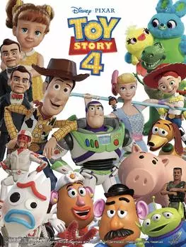 Пазл из 48 частей TOY STORY4 Story Toy World Двусторонний пазл (Игрушка 4)