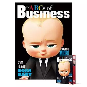 Пазл из 500 деталей - Boss Baby 2 Business Magazine, популярная корейская головоломка