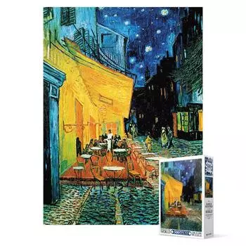 Пазл из 500 деталей - Cafe Terrace at Night, популярная корейская головоломка