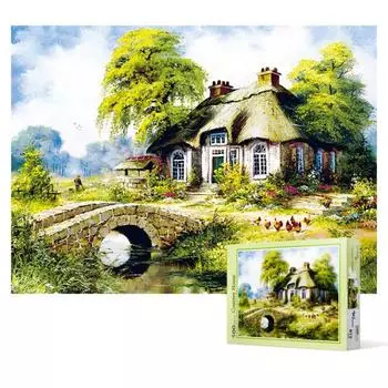 Пазл из 500 деталей - Country House, популярная корейская головоломка