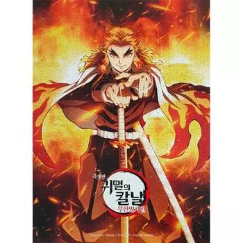 Пазл из 500 деталей - Demon Slayer Rengoku, популярная корейская головоломка