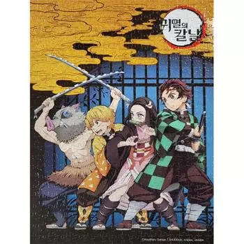 Пазл из 500 деталей - Demon Slayer s Blade Four, популярная корейская головоломка