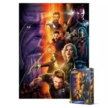 Пазл из 500 деталей - Marvel Avengers Infinity War 4, популярная корейская головоломка
