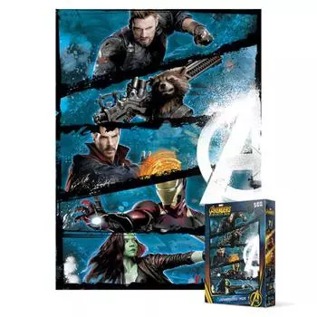 Пазл из 500 деталей - Marvel Avengers Infinity War 5, популярная корейская головоломка
